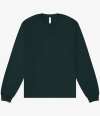 CV3511 3511 Canvas Unisex Heavyweight Long Sleeve Boxy T-Shirt Forest Green colour image